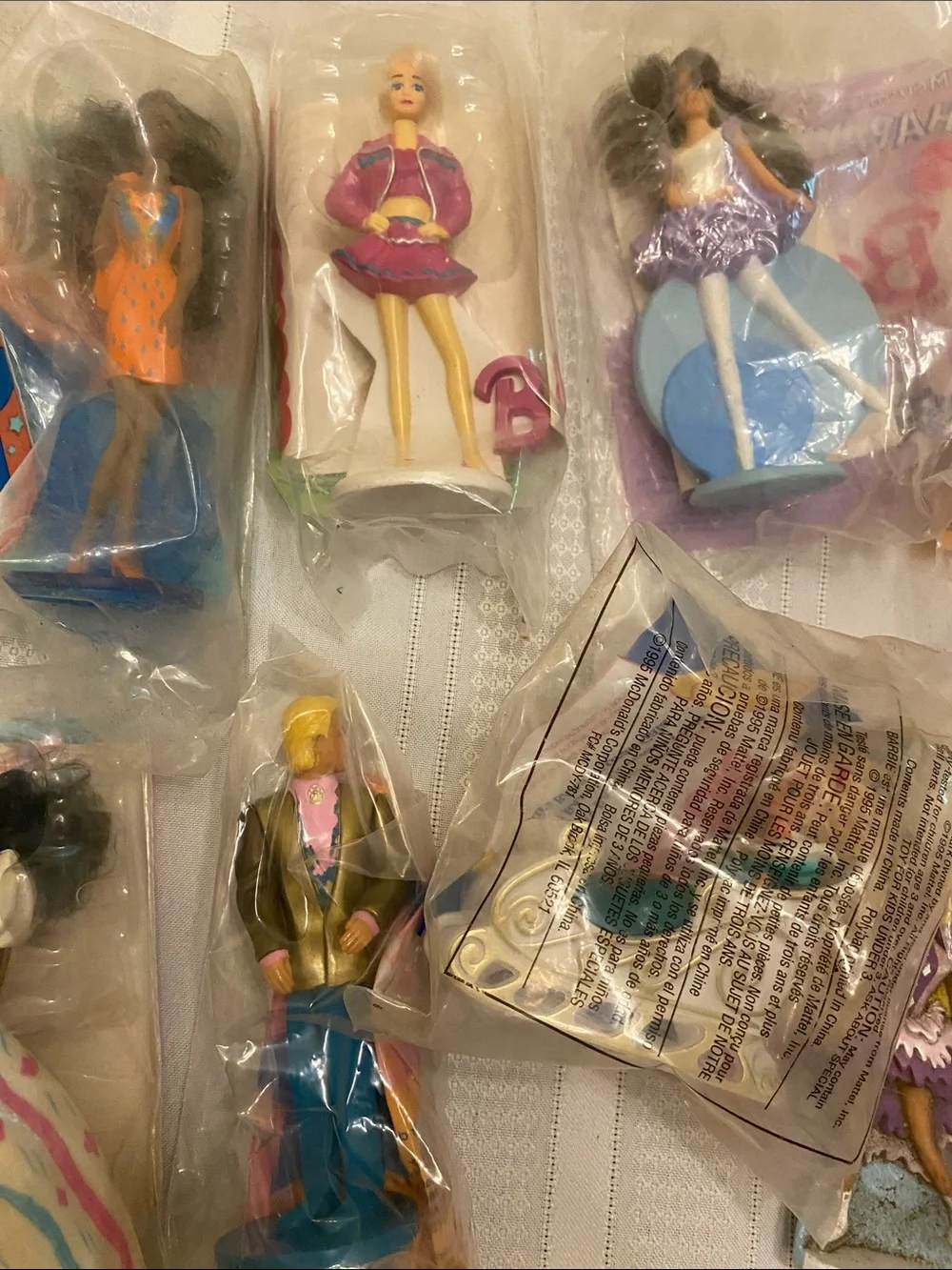 Barbie Happy Meal Toys Mint Condition